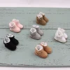For 17 cm labubu v1/v2/v3 doll clothes cherry satchel set labubu outfit replace happy for Outfit Clothes Accessories 3