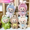 Mini Doll’S Clothes Outfit Accessories For 15-17cm Labubu Idol Knitted sweater JK pleated skirt camera shoes set Clothing Gift 2