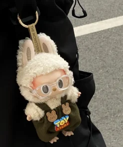 New Labubu Wear Clothes Labubu Overalls Glasses Suit Shoes
