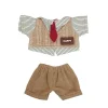 Clothes only] LABUBU blind box first generation second generation Labubu doll bib suit Labubu pendant pink hat pants dollclothes 3