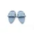 slippers blue grey