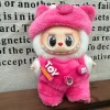 Hot Sales 17cm Labubu Doll Clothing Fashion Bjd  Hoodie Doll Accessories Cute Decoration Mini Clothes Replacement Cartoon Nice