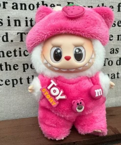 Hot Sales 17cm Labubu Doll Clothing Fashion Bjd  Hoodie Doll Accessories Cute Decoration Mini Clothes Replacement Cartoon Nice