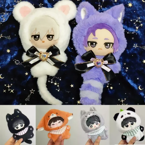 10cm Cotton Doll Animal Series Jumpsuit Handmade Gorgeous Costume Game Love And Deep Space Anime Xavier Zayne Sylus Caleb Rafaye
