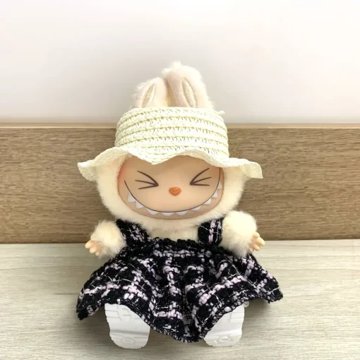 Doll Clothes Outfit Accessories Labubu Clothes Designer  Dress Set for 17CM Labubu V2 V1 DIY Mini Dolls Clothing Girl Gift