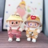 Doll Clothes For 17CM Labubu Clothes Cute Watermelon Style Accessories Mini Plush Doll Clothing for Labubu I II Idol Dolls