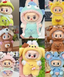 Only Labubu Clothes First And Third Generation Figurine Clothes 17cm Vinyl Doll Cute And Fashionable Dressing Accessories Labubu