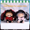 Only Clothes 38cm Labubu Baby Clothes 17cm Vinyl Plush Doll Clothes Christmas Cape Coat Set Change Accessories Fashionable 2