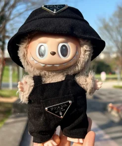 Labubu Corduroy Mini Doll Clothing Set Toys Cute Hats Clothes Shoes Vinyl Doll Accessories Training Sitting Party Games Toys