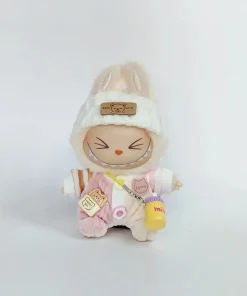 1st & 2nd Generation Keychain Labubu Doll Outfit Vinyl Blind Box Baby Clothes Set - Cute