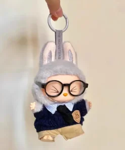 For Labubu V2 V1 Plush Idol Clothes Outfit Accessories  College Cultural Administrative Travel Style Kid Toy Gift Labubu ropa