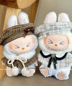 The First And Second Generations Of Blind Box Labubuwa Clothes, Sitting Party Dolls, Labubu Cloaks And Xiao Xiang Feng Costumes