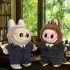 17cm Formal Suit Labubu Doll Outfits Designer Set Boy Doll Labubu Clothes Fashion Black Labubu Accessories Luxury Custom