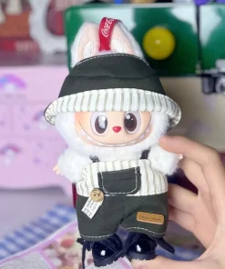 2025 New Baby Clothing Accessories Cloth Clothes Two Generation Doll Sit On A Vinyl Party Plush Macaron Cute Tide To Play Girls
