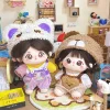 17cm Labubu V1 V2 V3 Forest Fairy Tale Doll Clothes LAFUFU Cute Duck Coat Decoration Bag Pendant Crochet Knitting Clothing 3