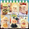 Only Clothes Labubu Dolls Clothes Sitting Party Pendants Cute Baby Clothes Soft Fashionable Spring Summer Dresses Hats Chef Sets