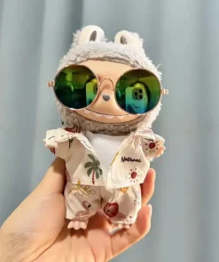 17cm Mini Plush Doll Clothes Outfit Accessories For Korea Kpop Exo Labubu Doll Dress Up Dolls Clothing for Girls Birthday Gifts