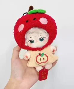 Magic Mouse Pie Cotton Doll Clothes 10cm Starfish Body Nut Doll Clothes Lucky Cute Pendant No Doll Only Doll Clothes Gift Toy