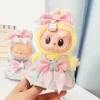 Labubu Doll Clothes Fashion Hoodie, and Pants Set Labubu Idol V1 V2 Dolls Clothing Accessories 15/17cm Plush Doll Universal 2