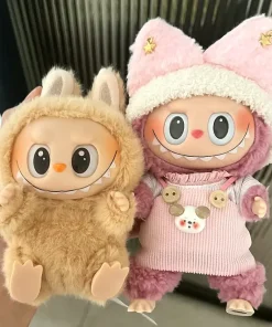 Trendy Casual Suit for 17cm Labubu 3.0 Outfit Mini Doll’s Clothes Multi Style Ropa Labubu Cute Doll Accessories
