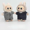 Labubu Bjd  Suit College Style Uniform Suit Tie Replacement Doll Clothing 15cm 17cm Bjd  Fashion Delicate Gift Senior Nice Toy