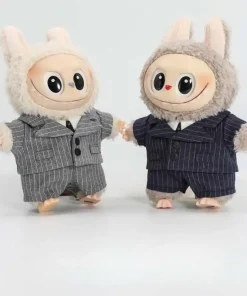 Labubu Bjd  Suit College Style Uniform Suit Tie Replacement Doll Clothing 15cm 17cm Bjd  Fashion Delicate Gift Senior Nice Toy