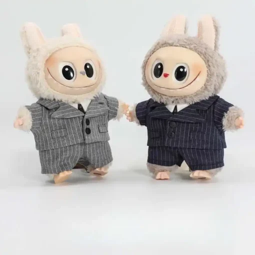 Labubu Bjd  Suit College Style Uniform Suit Tie Replacement Doll Clothing 15cm 17cm Bjd  Fashion Delicate Gift Senior Nice Toy