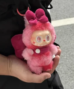 For 3.0 labubu V1 V2 V3 Multicolor Big Bow Doll Outfit for Ropa Labubu and 10cm Cotton Doll Accessories