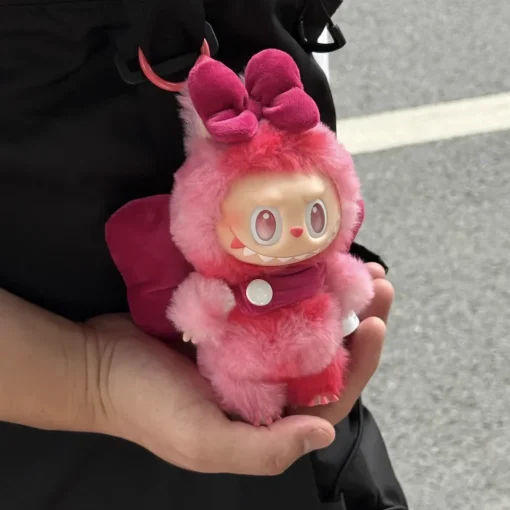 For 3.0 labubu V1 V2 V3 Multicolor Big Bow Doll Outfit for Ropa Labubu and 10cm Cotton Doll Accessories