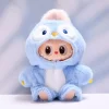 Labubu Doll Clothes Baby Penguin Onesie Labubu I II Idol Dolls 15/17cm Plush Doll'S Clothes Sitting Party Accessories