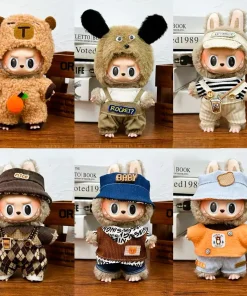 Doll Clothes Outfit Accessories For 17cm Labubu V2 V1 Doll's Clothing  Different styles Cosplay dress Kid Toy Gift