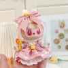 Doll Clothes Outfit Accessories for Labubu Clothes Designer Black and White Plaid Dress Set DIY Mini Dolls Clothing Girl Gift 2