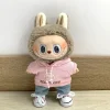 Hot Sales 15-17cm Labubu Clothing Suit Sitting Party Baby Bottle Working Clothes Hat Doll Accessories Cute Decoration Fashion 2