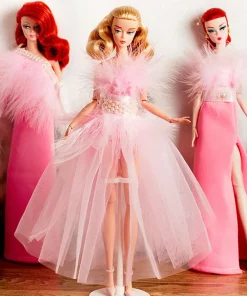 Supermodel Doll Clothes Suit European Fashion Pink Pink Girl Mood Accessories Set Princess Dress DIY Limited Collection Gifts