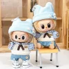 Popmart Front High Energy 3rd Generation Labubu Baby Clothes Pendant Bow Decoration 3.0 Collectible Doll Accessory 2