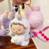 17cm Labubu I II Cute Handmade Rabbit Suit Plush Doll’S Clothes Idol Dolls Sitting Party Accessories For Korea Kpop Exo 2