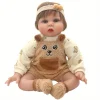 1 set of purple coat and bee skirt doll clothes for 18-inch (45.7cm) doll girls. Suitable for American dolls 3