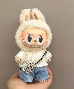 Cute Labubu Clothes Labubu Accessories Designer Suitable for V1 V2 V3 Personality Fashion Birthday Gift NO DOLL
