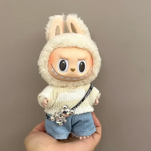 Cute Labubu Clothes Labubu Accessories Designer Suitable for V1 V2 V3 Personality Fashion Birthday Gift NO DOLL