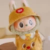 17cm LABUBU Sitting Party Second and Third Generation Vinyl Doll Clothes Macaron Replacement Skirt 2