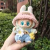 Mini Plush Doll’S Clothes Outfit Accessories For Korea Kpop Exo Labubu V1 V2 Idol Dolls Pit strip climbing suit Clothing Gift 3