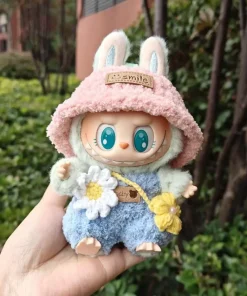 Labubu Sitting Party Chunye Baby Clothes Set Labubu Macaron 2nd Generation Sitting Vinyl Doll Clothes Dolls Change Clothes Toy