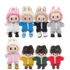 17CM Labubu Doll Casual Sports Suit EXO Doll 10CM Cotton Clothes Dress-up Clothing