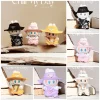 17cm Blind Box Keychain Labubu Outfit – Preppy Style Fake Two-Piece Set for Labubu Doll 2