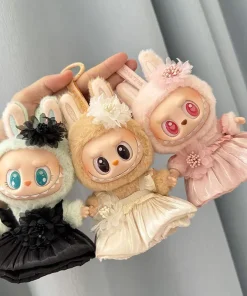 The First And Second Generations Labubu Baby Clothes Flower Bud Dresses Fairy Dresses Cute And Fashionable Sets Beautiful Sets