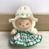 New 38cm Labubu Vinyl Dolls Summer Princess Dress Toy Soft Cloth Dolls Bag And Dolls Clothes Trendy Playtime Accessories 2