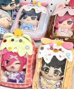 10cm Cotton Doll Universal Cute Doll Doll Gift Bag Plush Doll Backpack Cute Girl Props Gift Cute Children'S Gifts  Birthday