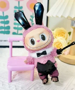 Sexy Clothes for 17cm Labubu Idol Dolls Plush Doll'S Clothes Kawaii Accessories Korea Kpop Exo Hoodie Clothing Outfit No Doll