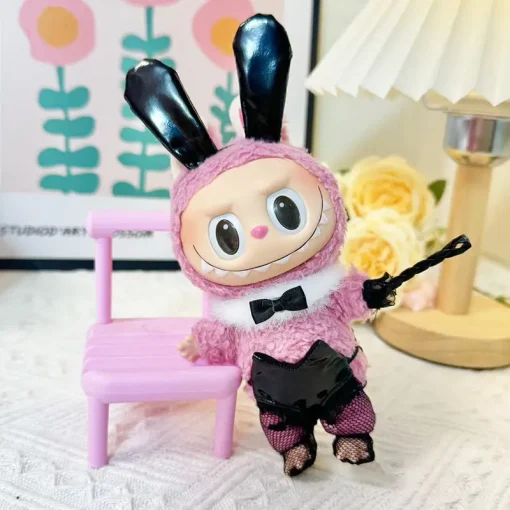 Sexy Clothes for 17cm Labubu Idol Dolls Plush Doll'S Clothes Kawaii Accessories Korea Kpop Exo Hoodie Clothing Outfit No Doll