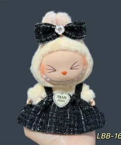 For 17cm Labubu Plush Doll Skirt- Adorable Skirt Set for DIY Clothes Accessories Gift 534 Sold